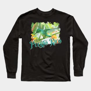 Colibri - Guani Taino Hummingbird Long Sleeve T-Shirt